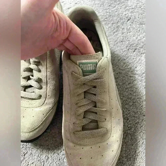 Puma tan/beige womens athletic running‎ workout sneakers size 9.5 - Picture 11 of 11